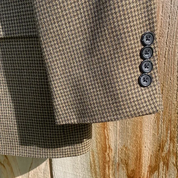 Oscar de la Renta tweed wool blazer 39R